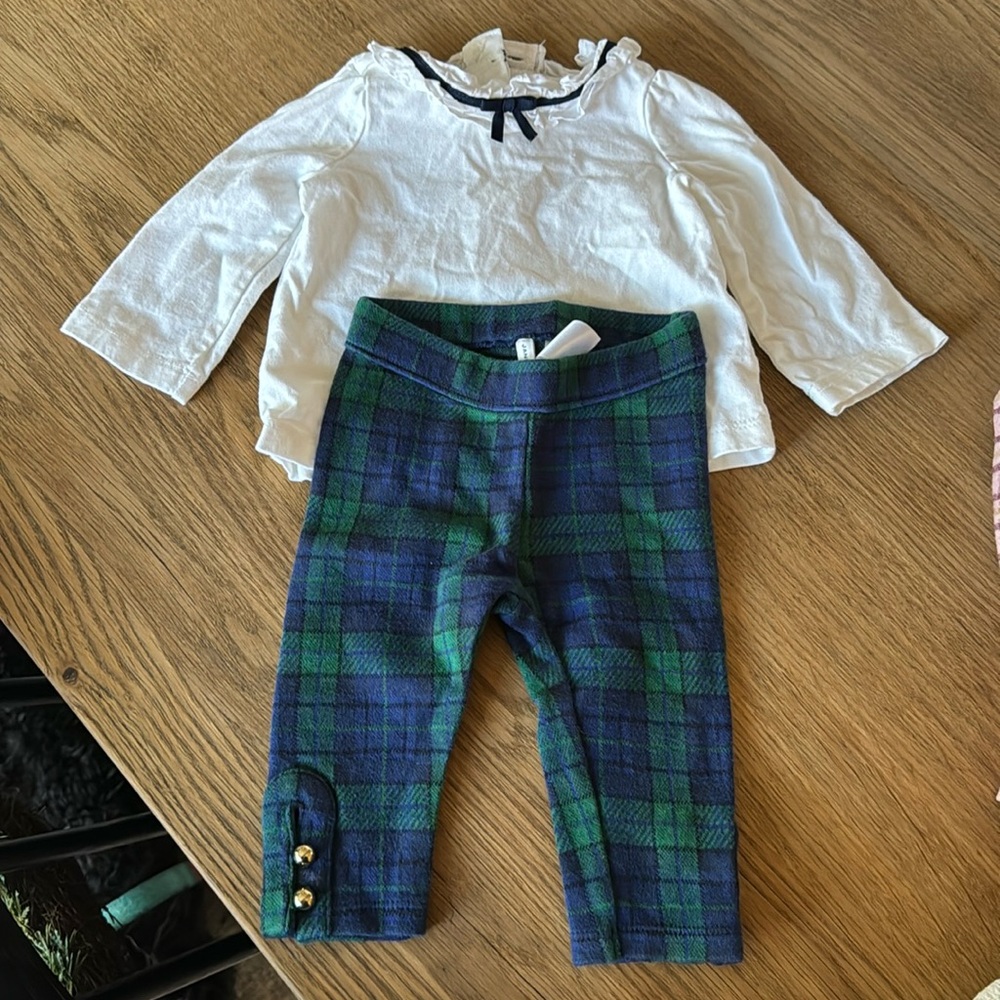 Janie and Jack Holiday Outfit